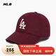 MLB棒球帽子夏季男女鴨舌帽明星虞書欣同款軟頂情侶3ACP6601N-07RDS