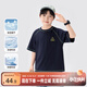 左西兒童速干運動(dòng)2025新款男童短袖T恤夏季男孩戶(hù)外訓練服 藏青色 130