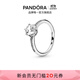 潘多拉（PANDORA）時(shí)刻閃耀戒指925銀高級優(yōu)雅簡(jiǎn)約百搭透明寶石皇冠戒指生日禮物 聯(lián)系客服 了解尺碼 58MM（建議130-140斤）