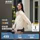波司登（BOSIDENG）【反季】輕薄羽絨服女短款90絨襯衫領(lǐng)商務(wù)寬松顯瘦休閑保暖外套 【店長(cháng)推薦】奶油淺米7392 M 165/88A