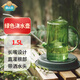 德沃多肥料澆花水壺長(cháng)嘴大容量灑水壺帶刻度綠色多肉種花種菜細嘴圓形澆水壺