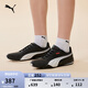 彪馬（PUMA）【薄底鞋】復(fù)古透氣賽車風(fēng)休閑鞋男女同款REDON 388167 黑色-白-鮮紅色-02 41