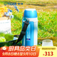 虎牌（TIGER） 保溫杯男女旅行壺戶(hù)外運動(dòng)保溫杯不銹鋼真空杯MHJ-A15C 1.49L 藍銀色AQ 1490ml