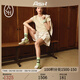 ASHX NESPRESSO聯(lián)名款2025春夏新款PACE真皮環(huán)保厚底休閑鞋板鞋潮 淡綠色 36