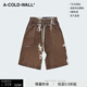 A-COLD-WALL*ACW冷墻【七夕禮物】潮牌純棉短褲褲子男ACWMB156 棕色 L
