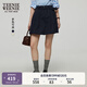 Teenie Weenie小熊半身裙女2025年夏季新款甜美活力時髦花苞短裙 藏青色 S