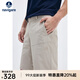 Navigare意大利小帆船男士休閑褲25春夏季新品休閑簡(jiǎn)約風(fēng)中褲時(shí)尚百搭褲子 梔子白 33
