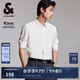 杰克·瓊斯（JACK&JONES）25年男裝白襯衫男士商務(wù)長袖襯衣春天絲柔軟親膚垂感舒適精致襯衫 A06雪白色 常規(guī) L
