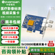 中安視訊SV2000E標清模擬采集卡PCI E醫用圖像卡B超卡超聲/彩超/胃腸鏡PACS/HIS系統SV/AV影像卡影像工作站 中安標清SV2000E標配+3米S端子線(xiàn)
