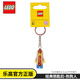LEGO樂(lè )高鑰匙扣鯊魚(yú)掛件鏈小人正版掛墜熱狗米老鼠蝙蝠俠人仔掛飾禮物 【經(jīng)典】熱狗人-鑰匙扣853571