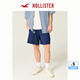 HOLLISTER25夏款baggy美式寬松籃球運動(dòng)休閑短褲男裝KI328-5217 深藍色 S (175/76A)