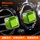 朗龍汽車(chē)香水車(chē)載香薰出風(fēng)口專(zhuān)用持久留香汽車(chē)香薰擺件車(chē)載固體香膏片 方糖假日（一對裝）【適中香】