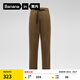 蕉內(nèi)（Bananain）熱皮503+男士休閑褲保暖防水運(yùn)動(dòng)紅外發(fā)熱24秋冬款男裝錐形長(zhǎng)褲子 探險(xiǎn)棕 XXL