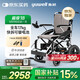 魚躍(yuwell)電動輪椅D210CL折疊老人全自動專用輕便智能輪椅代步鋰電