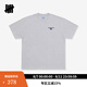 UNDEFEATED五條杠官方春季新品美式潮流LOGO拳套寬松落肩短袖T恤 灰色 XL