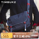 TIMBUK2單肩包郵差包騎行包潮包男女休閑運(yùn)動(dòng)電腦潮男書包ins男士禮物 青灰色/閃耀紅 S