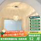大觀園過道吊燈創(chuàng)意冰塊餐桌吧臺(tái)玄關(guān)燈具簡(jiǎn)約玻璃陽(yáng)臺(tái)玻璃床頭吊燈O271 1579-單頭款G9-7W-全光譜