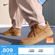耐克（NIKE）官方AIR FORCE 1男子空軍一號運(yùn)動(dòng)鞋秋季膠底板鞋CJ9179 200亞麻/麥黃/橡皮淺褐/黑 43