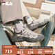 FILA 斐樂(lè )官方男鞋FERN 2摩登運動(dòng)鞋2025秋季新款蕨草鞋2代休閑鞋 南極灰/霧霾灰-VA 43