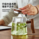 TEAHUE泡茶杯玻璃茶水分離綠茶杯帶過(guò)濾男女個(gè)人專用水杯子辦公室喝茶杯