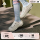 adidas 波波涼鞋 OZWAVE CLOG穩(wěn)定緩震回彈厚底老爹拖鞋阿迪達斯   礬土棕(推薦選大一碼)   44.5