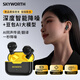 創(chuàng  )維T3 Lite藍牙耳機入耳式新款無(wú)線(xiàn)高音質(zhì)智能降噪AI實(shí)時(shí)翻譯通話(huà)游戲跑步長(cháng)續航藍牙5.4適用蘋(píng)果華為 【普通版】黑T3 Lite舒適久戴不痛80H長(cháng)續航
