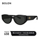 BOLON暴龍眼鏡王鶴棣同款25年貓眼太陽(yáng)鏡女偏光墨鏡男 BL3208C10