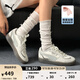 彪馬（PUMA）【德訓鞋】復古增高厚底鞋女子休閑鞋T字鞋PALERMO401286 灰色-迷霧灰-01 37