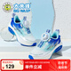 大黃蜂雙網(wǎng)男童運(yùn)動(dòng)鞋春季時(shí)尚童鞋透氣B112411012 藍(lán)綠 37 