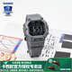 卡西歐（CASIO）【開(kāi)學(xué)禮物】男女電子表卡西歐小方塊情侶表學(xué)生兒童運動(dòng)潮流手表 AE-1600H-8BVPF玄武灰