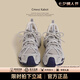 Cmxvz Kabot運(yùn)動(dòng)休閑鞋女士2025新款夏季網(wǎng)面休閑運(yùn)動(dòng)鞋港風(fēng)厚底增高老爹鞋 灰藍(lán)色 單層 38