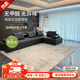 宇秀地毯無(wú)膠防水免洗地毯客廳現(xiàn)代簡(jiǎn)約輕奢風(fēng)抑菌高級(jí)沙發(fā)毯臥室床邊地毯 慕名01（無(wú)膠防水） 3*4米（適合U型沙發(fā)）