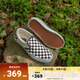 VANS范斯官方 經(jīng)典款Slip-On黑白棋盤格經(jīng)典一腳蹬鞋帆布鞋低幫 黑白棋盤格 42.5
