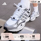 adidas「尋光者」SPIRITAIN 2.0厚底網(wǎng)面老爹鞋阿迪達(dá)斯輕運(yùn)動(dòng)   白色/金屬銀/黑色   42