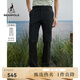 beanpole【修身版型】明星同款濱波春季新款男舒適休閑褲 藏青色 33 170/84A