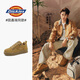 Dickies【田嘉瑞同款】板鞋男鞋2025秋季休閑鞋男士百搭潮鞋厚底運動(dòng)鞋 黃棕 41