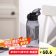 樂(lè)扣樂(lè)扣（LOCK&LOCK）簡(jiǎn)約一鍵式運(yùn)動(dòng)水壺 大容量運(yùn)動(dòng)水杯冷水壺 1.05L黑色ABF926BLK