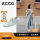 愛(ài)步（ECCO）休閑鞋女 時(shí)尚百搭通勤圓頭低幫軟面皮板鞋 柔酷7號(hào)430003 白色37