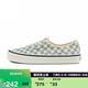VANS范斯官方 Authentic 44 DX棋盤格男女帆布鞋 藍白棋盤格 35 