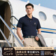 比華利保羅Beverly Hills Polo2025夏季新款男士休閑短袖polo衫 寶藍色 L