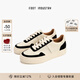 FOOT INDUSTRY足下工業(yè)「品牌經(jīng)典」網(wǎng)球板鞋百搭板鞋男女同款厚底增高運(yùn)動(dòng)休閑 黑色 43