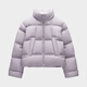 蕉內（Bananain）氫氣502Cloud女士防風(fēng)立領(lǐng)短款面包羽絨服冬季保暖大衣顯瘦外套 熏紫 S
