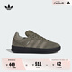 adidas「T頭鞋」SAMBA XLG板鞋德訓(xùn)鞋面包鞋男女阿迪達(dá)斯三葉草 巖層橄欖綠/卵石銀灰 43