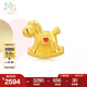 周生生七夕禮物 足金Charme串珠愛心心形搖搖木馬黃金轉(zhuǎn)運(yùn)珠90052C定價(jià)