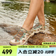 邁樂(lè )（Merrell）運動(dòng)戶(hù)外新溯溪鞋涼鞋MAIPO SIEVE輕便透氣防滑戶(hù)外露營(yíng)休閑涼鞋 J038480米綠紫 女 38