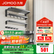 九牧（JOMOO）浴室置物架衛(wèi)生間掛件置物架不銹鋼毛巾架免打孔939403 【重磅新品】不銹鋼7件套預(yù)售