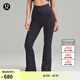 lululemon丨Groove Nulu? 女士超高腰喇叭褲 芯吸 LW5FIXA 夜幕黑 XS