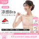 犬印本鋪（INUjIRUSHI）新款哺乳文胸涼感無鋼圈胸罩懷孕產(chǎn)后孕婦文胸開扣喂奶內(nèi)衣 IBR0003 粉色 F2