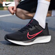 耐克（NIKE）官方艦店跑步鞋 2025秋季新款緩震運(yùn)動(dòng)鞋輕質(zhì)休閑鞋透氣跑步男鞋 Quest6新上市-黑紅-曬圖退10 41 (260mm) 8