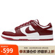耐克NIKE七夕禮物 男休閑板鞋 DUNK新年紅運動鞋 DD1391-601紅白43